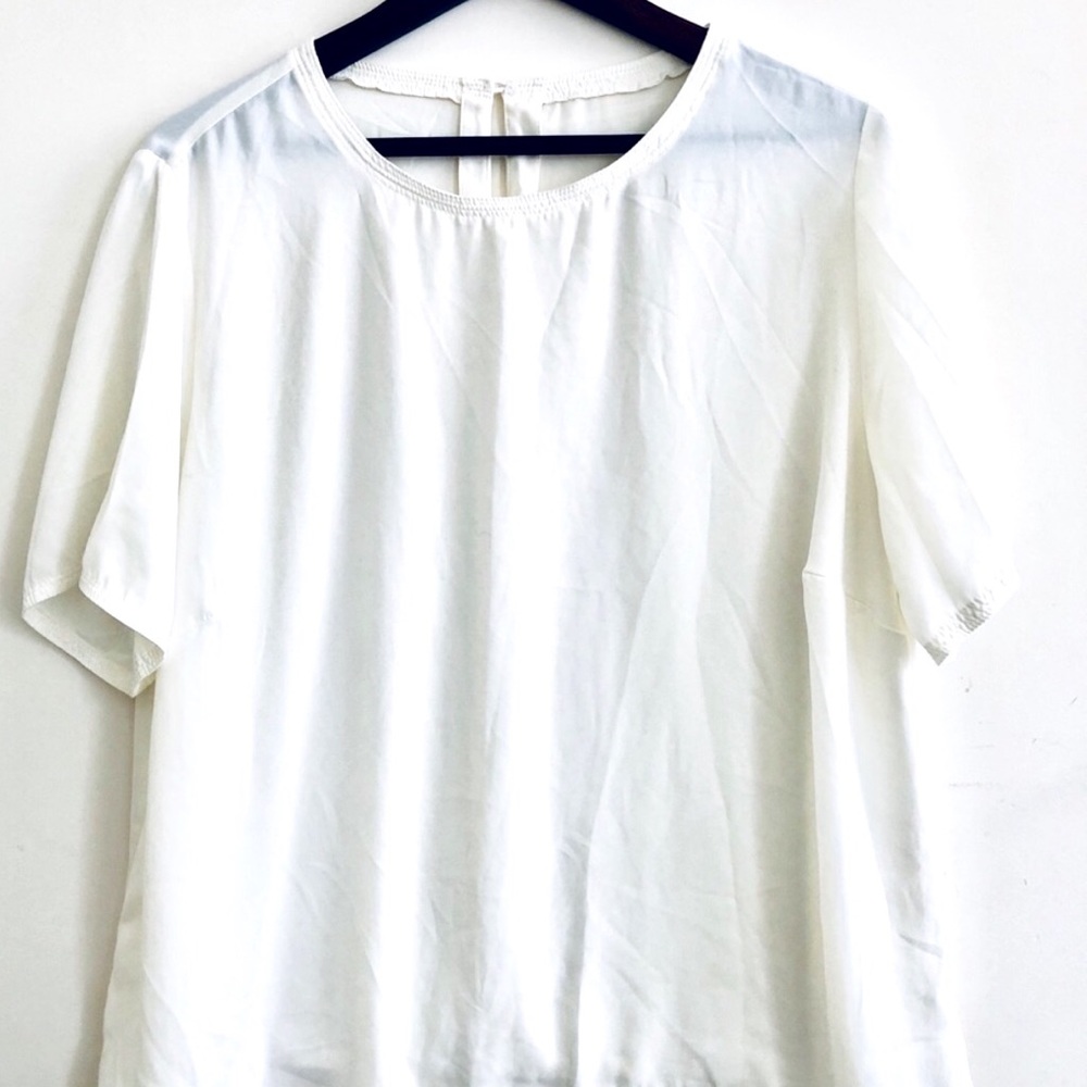 EUC  White top size 16